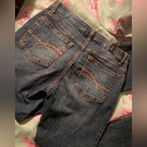 Aura by Wrangler Blue Boot Cut Jeans